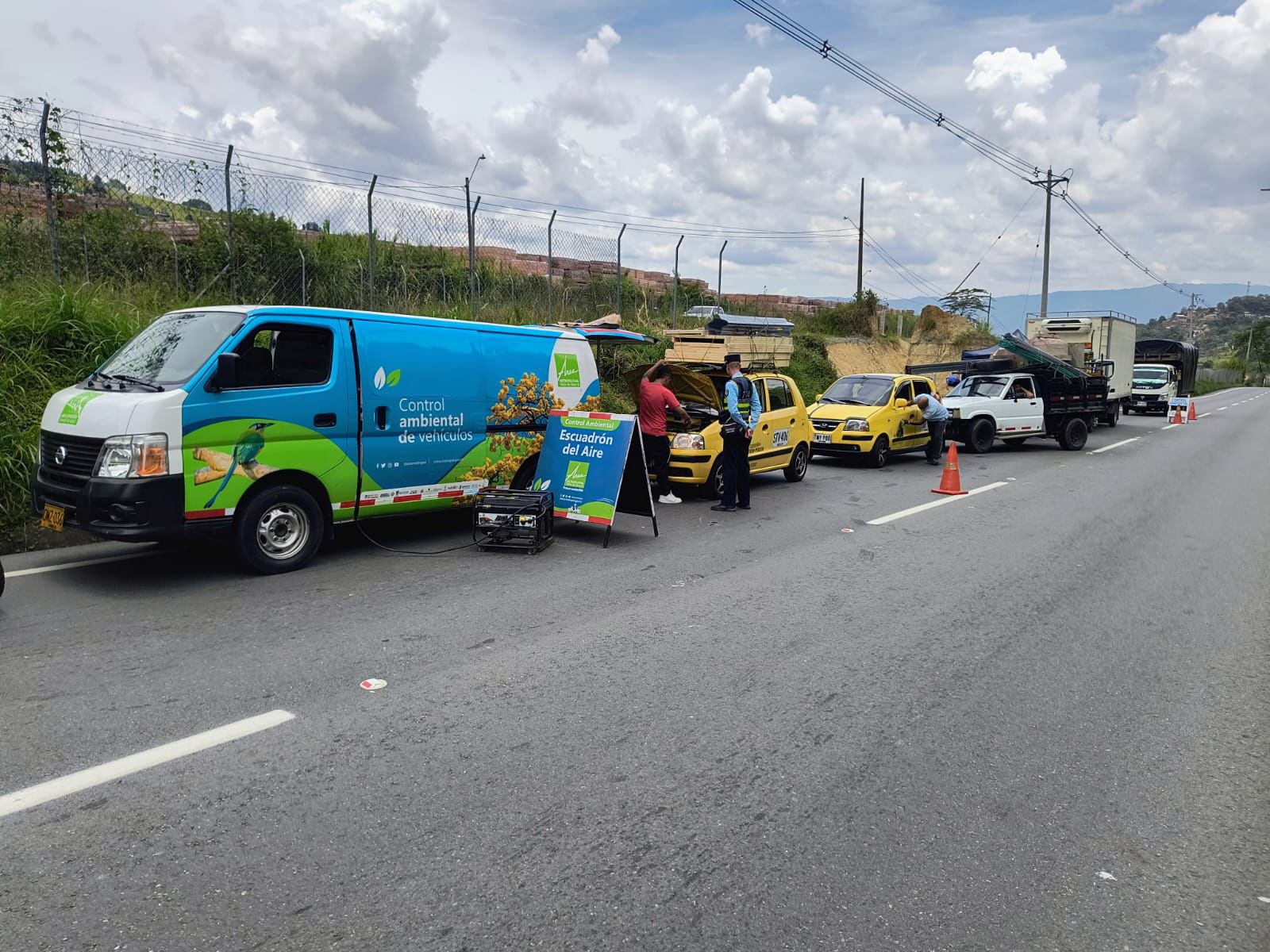 Pruebas de gases Móvil GRAM