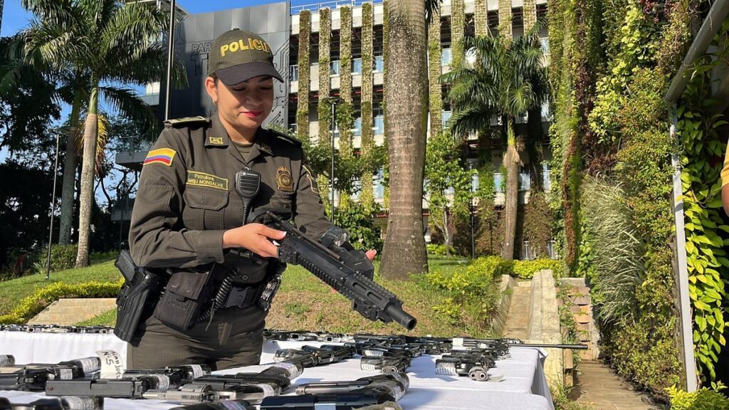 888 armas serán destruidas en Medellín: cada una es un delito menos y más vidas salvadas