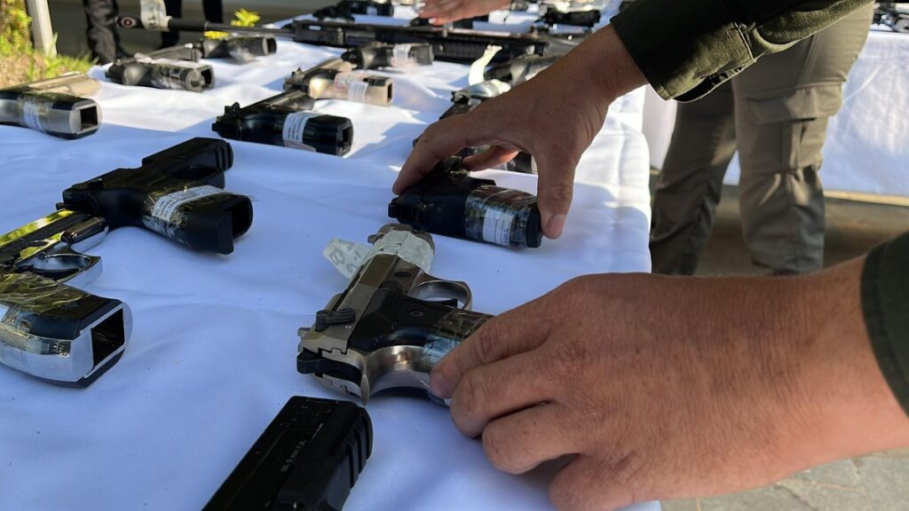 888 armas serán destruidas en Medellín: cada una es un delito menos y más vidas salvadas