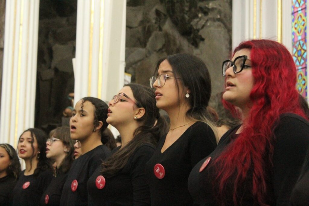 La Coral Juvenil de la Red de Músicas de Medellín se destacó en el Festival Internacional de Coros en San Juan de Pasto