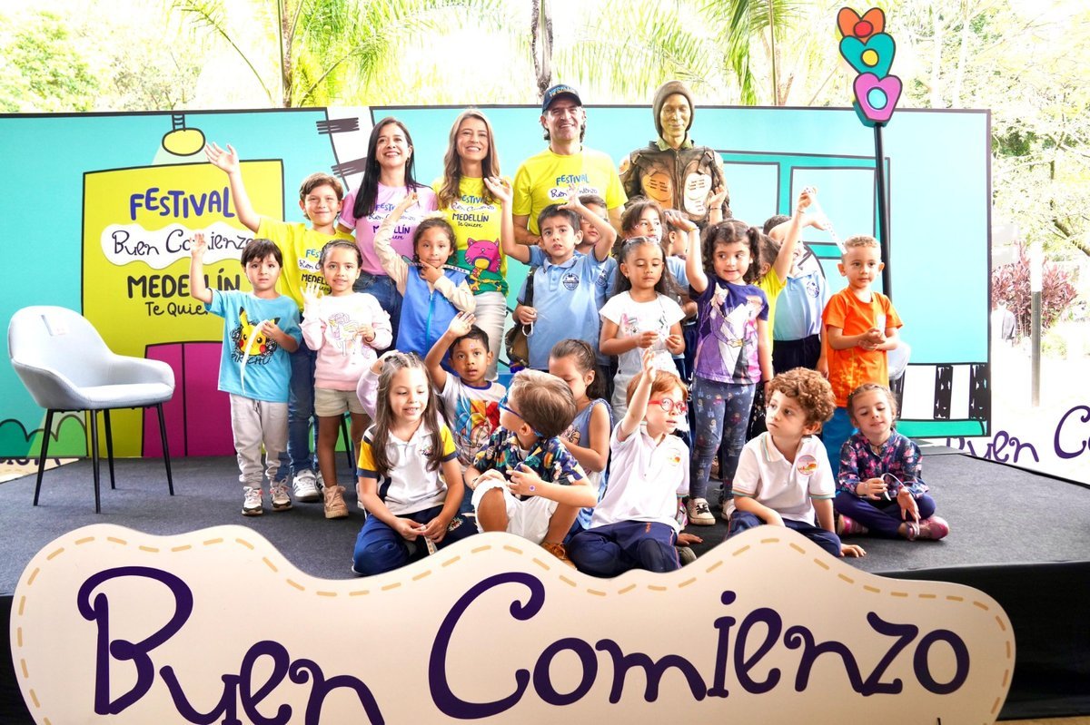 Las familias de Medellín disfrutarán de cuatro días de diversión en una nueva edición del Festival Buen Comienzo