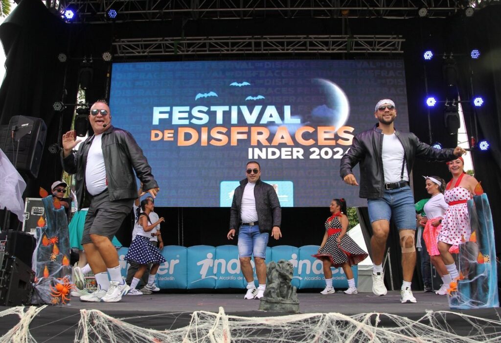 Deporte, alegría y creatividad predominaron en multitudinario festival del Inder