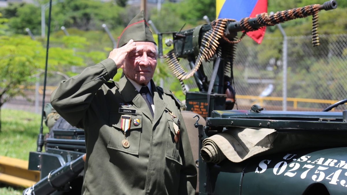 Con un homenaje a sus héroes, Medellín conmemora este 10 de octubre el Día del Veterano