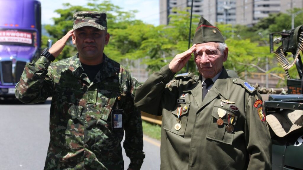 Con un homenaje a sus héroes, Medellín conmemora este 10 de octubre el Día del Veterano