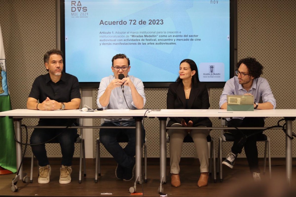 Miradas Medellín 2024 se renueva como evento de ciudad para impulsar el sector audiovisual y cinematográfico