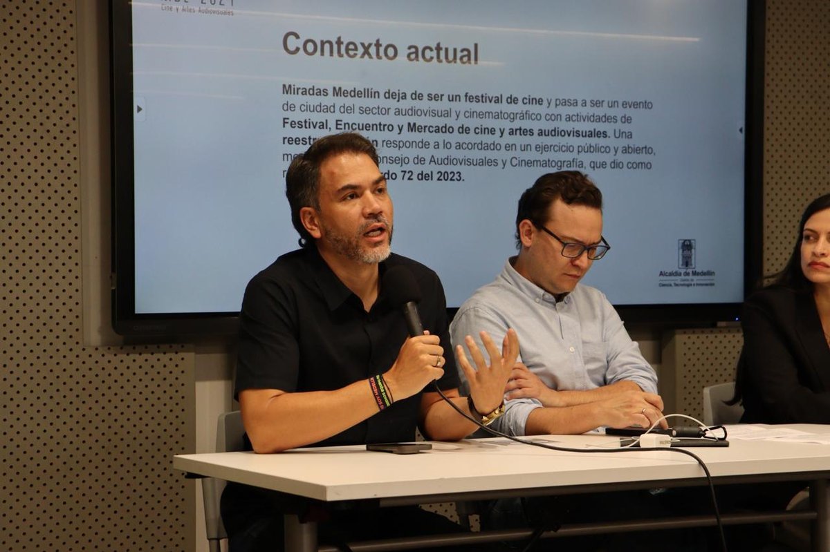 Miradas Medellín 2024 se renueva como evento de ciudad para impulsar el sector audiovisual y cinematográfico Miradas Medellín 2024 se renueva como evento de ciudad para impulsar el sector audiovisual y cinematográfico