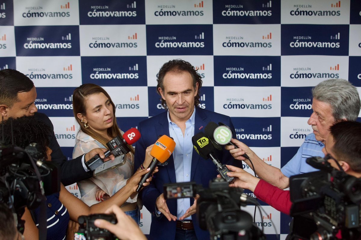 La Encuesta de Percepción Medellín Cómo Vamos destacó que la confianza de la ciudadanía ha aumentado en el último año