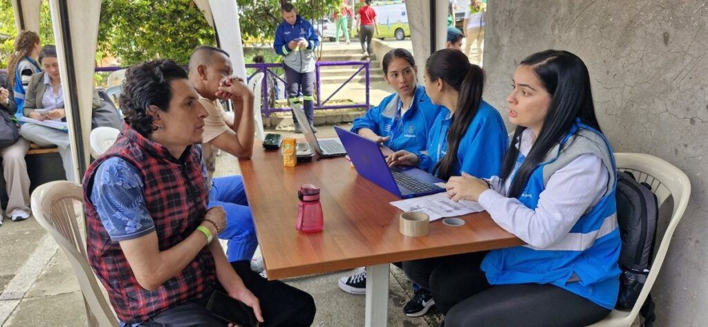 Los Centros Integrales para la Familia tienen un punto de atención fijo para las personas afectadas en El Sinaí