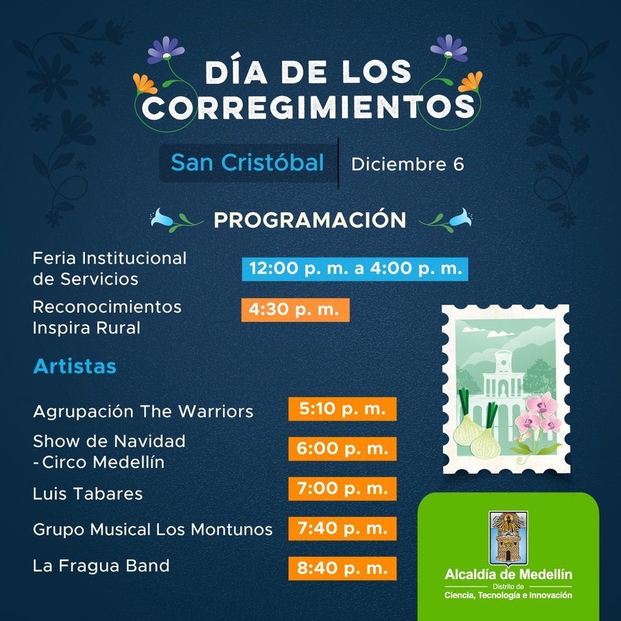 Con cultura y oferta institucional, Medellín exalta la historia de los corregimientos