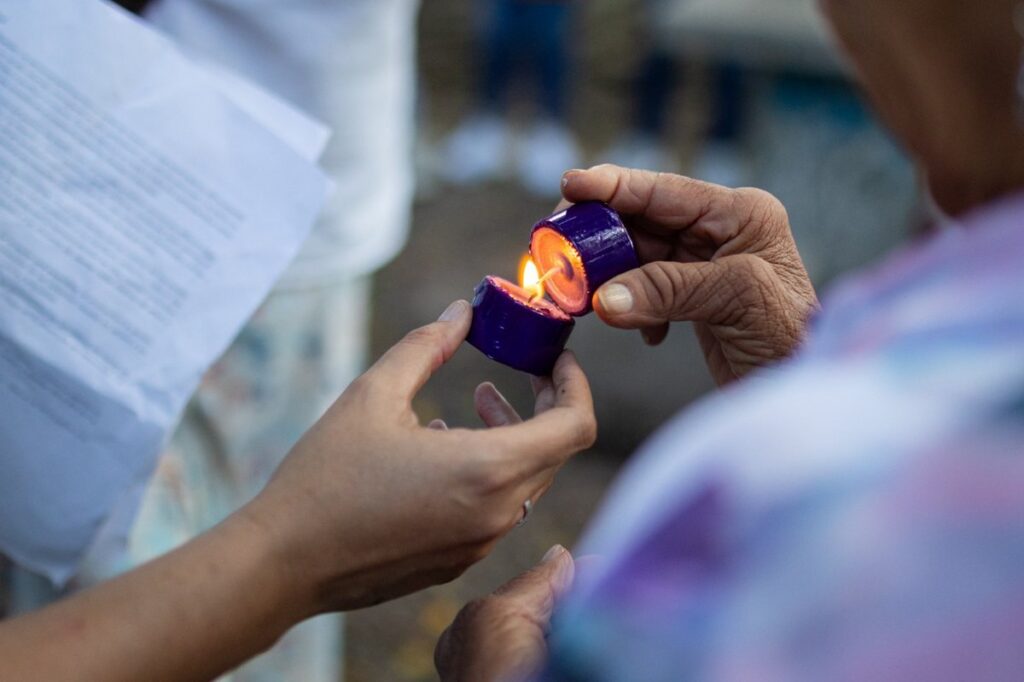 Medellín tiene el Jardín Púrpura como medida de reparación simbólica para las víctimas de feminicidio