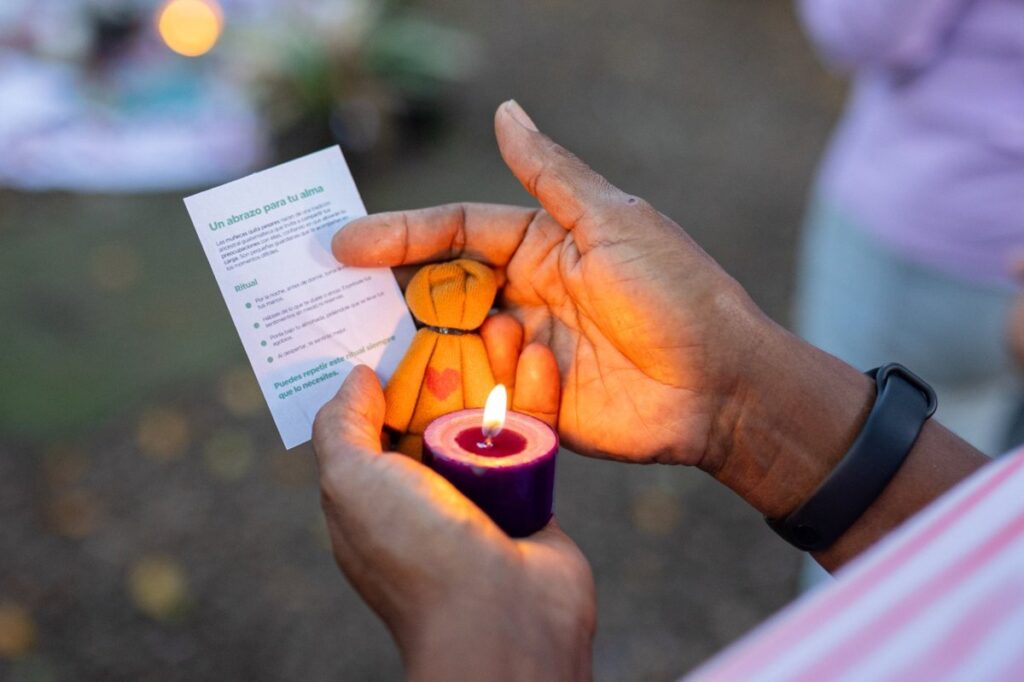 Medellín tiene el Jardín Púrpura como medida de reparación simbólica para las víctimas de feminicidio