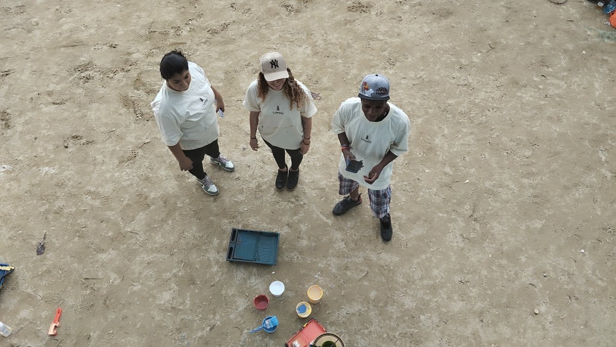 El barrio Jardín, en Manrique, tendrá un mural de 200 metros cuadrados para integrar deporte, arte y cultura El barrio Jardín, en Manrique, tendrá un mural de 200 metros cuadrados para integrar deporte, arte y cultura