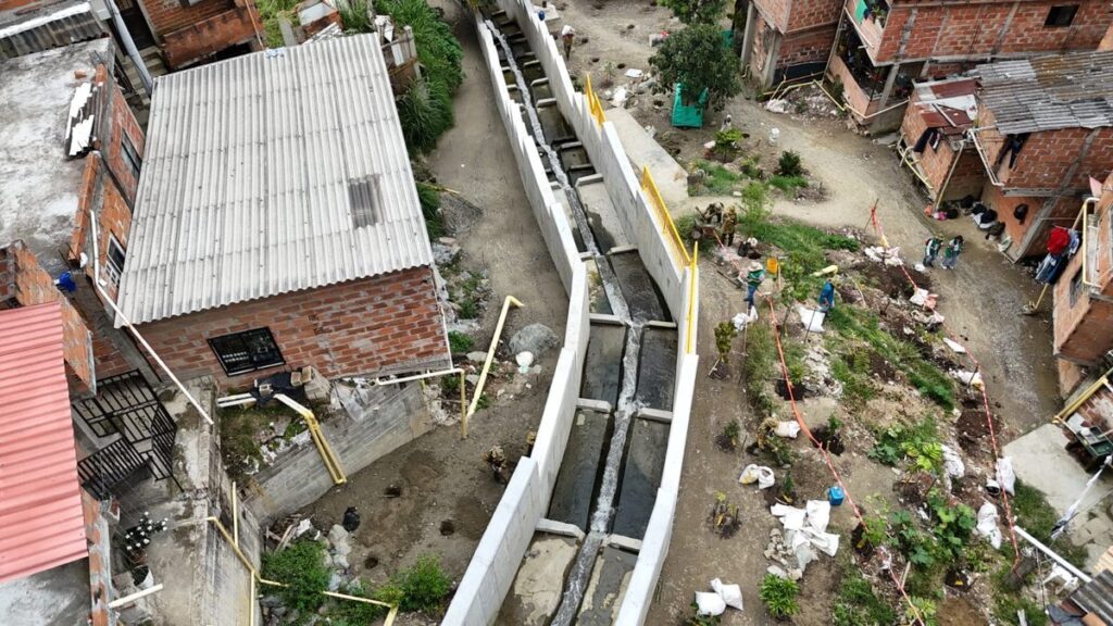 Quebrada Malpaso se transforma en un espacio verde y seguro para los habitantes de Robledo