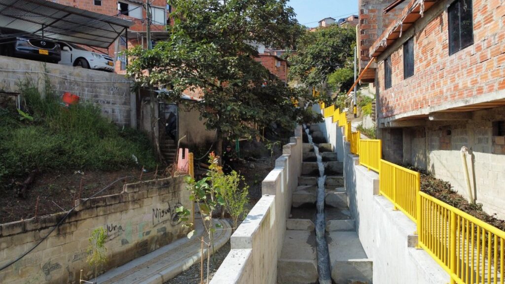 Quebrada Malpaso se transforma en un espacio verde y seguro para los habitantes de Robledo