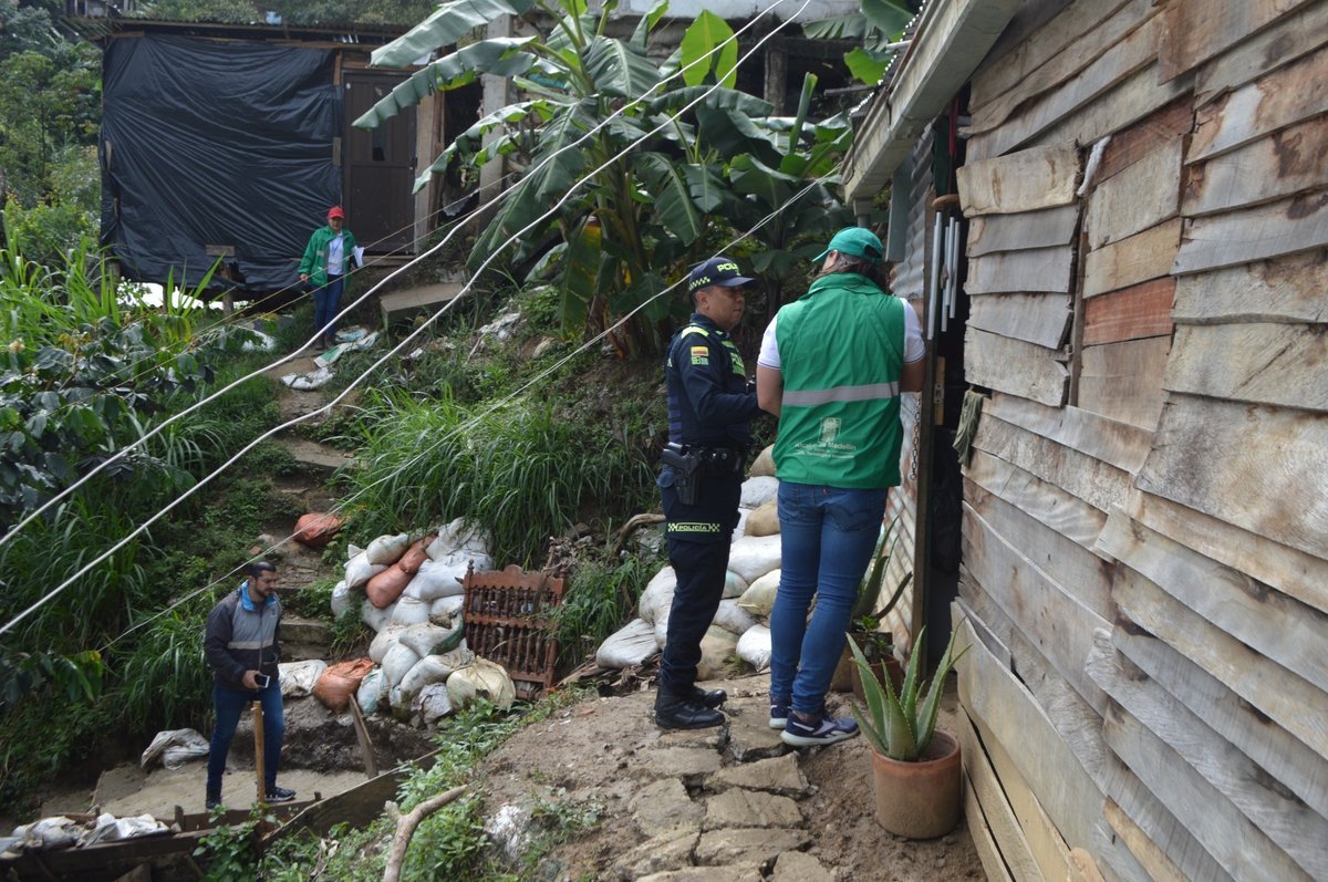 Por temporada de lluvias, el Distrito refuerza presencia en zonas con construcciones irregulares que representan riesgo