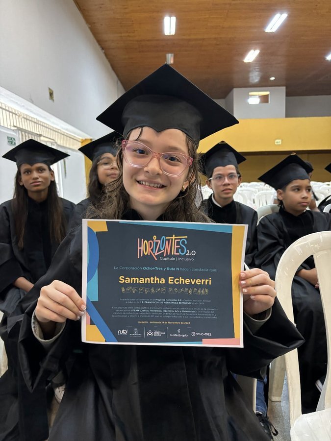 100 estudiantes con discapacidad se formaron en ciencia, tecnología e innovación