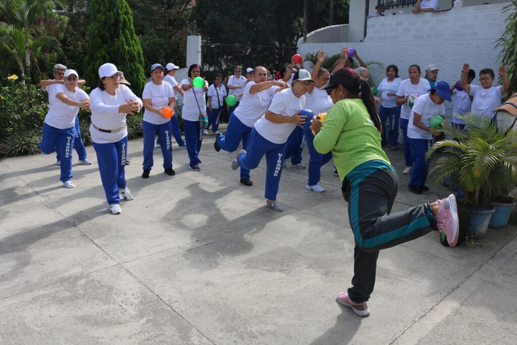 Club de vida Visanas ejercicio