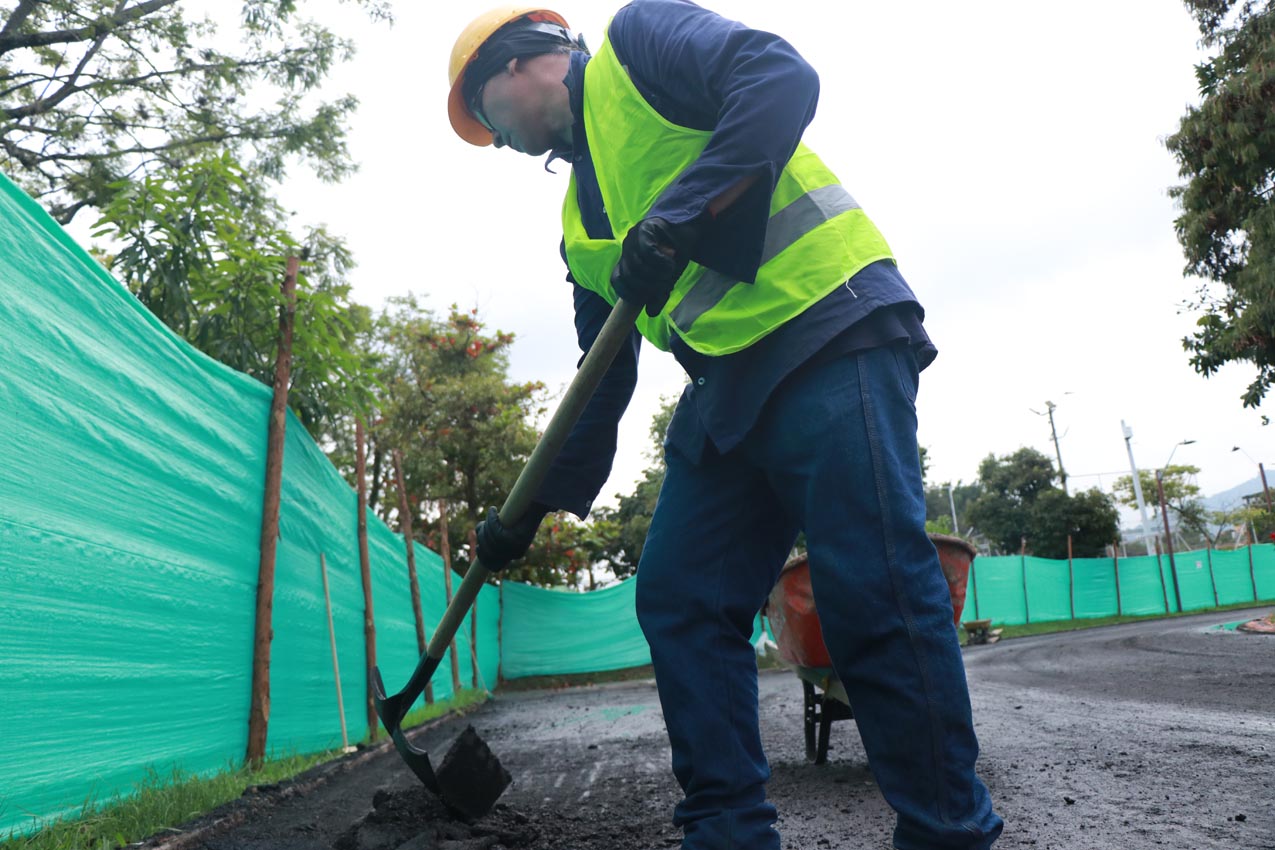 Pista de trote de la unidad deportiva de Belén