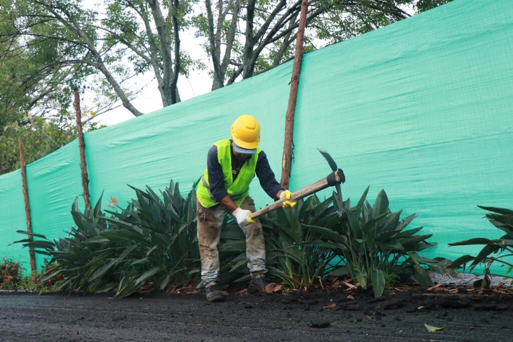 Pista de trote de la unidad deportiva de Belén