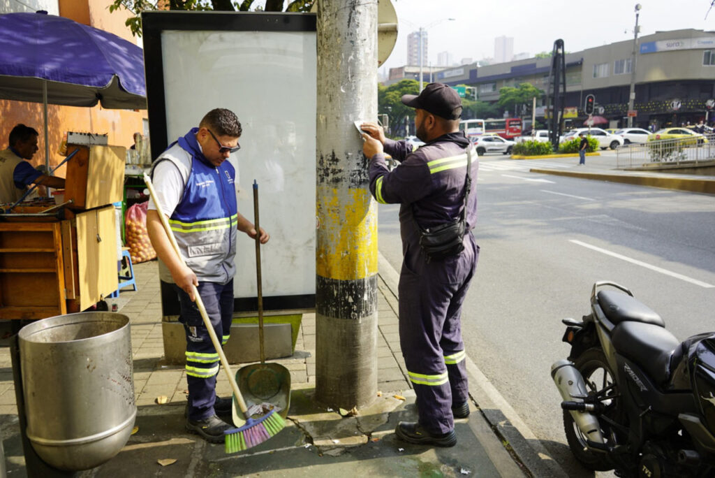 Limpieza de espacios públicos