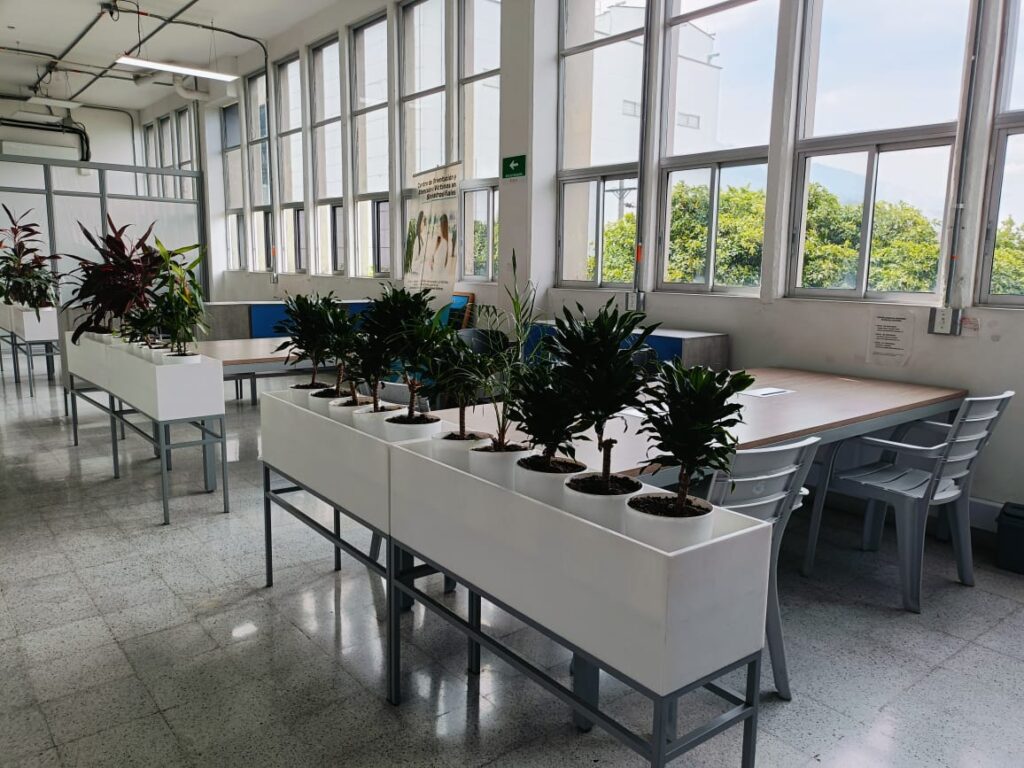 Sala de espera grande del Centro de Orientación y atención a víctimas en siniestros viales