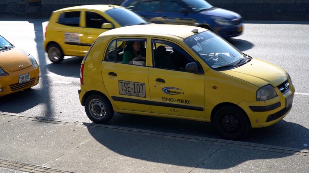Taxis en Medellín