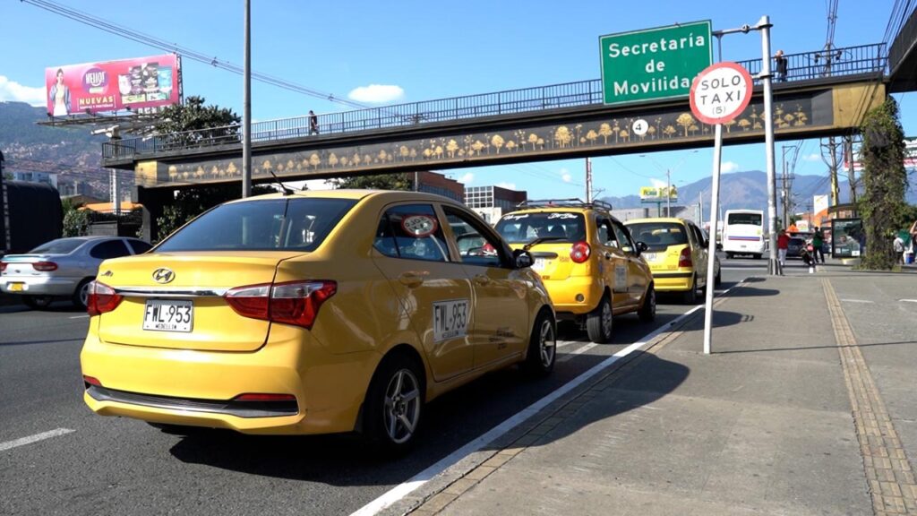 Taxis en Medellín