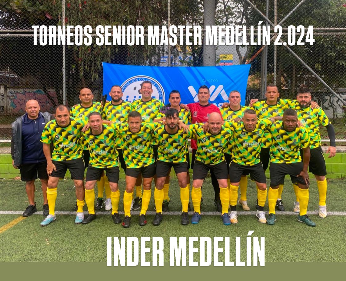 Foto equipo INDER Medellín