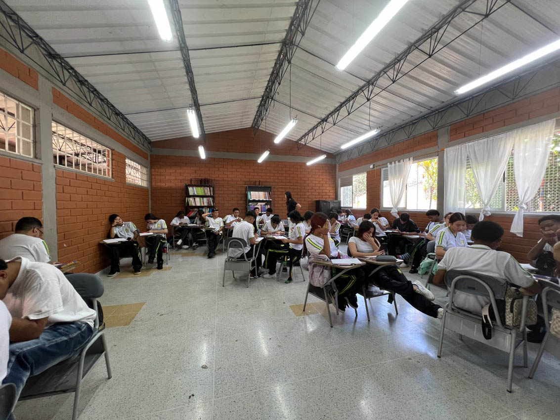 La Institución Educativa Corvide, en San Antonio de Prado, se renovó con obras de mantenimiento