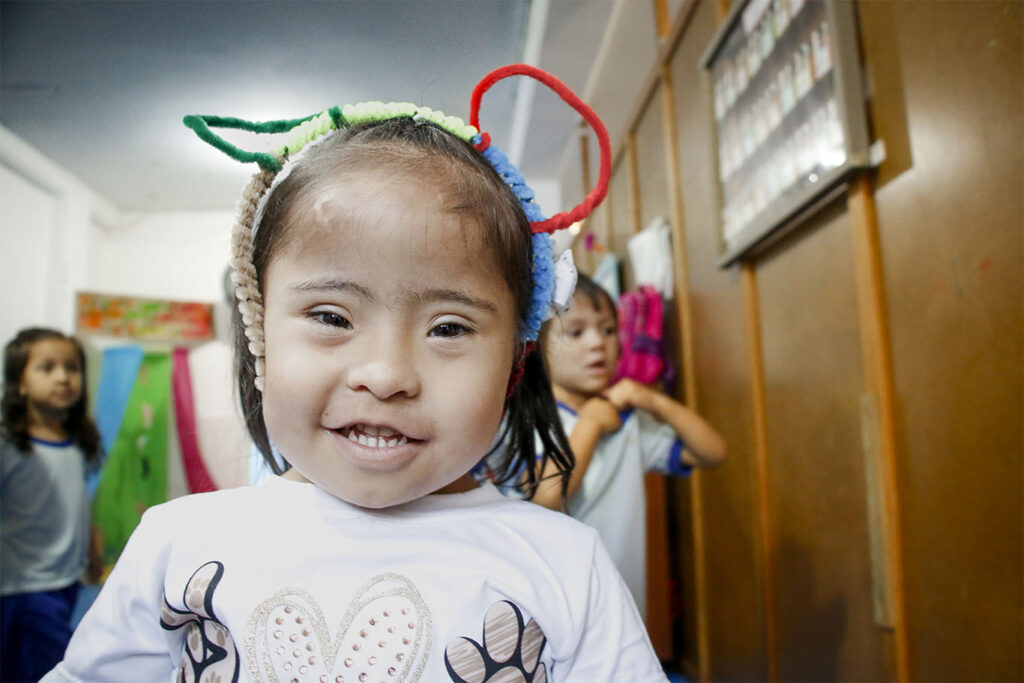 Imagen de María Celeste sonriendo
