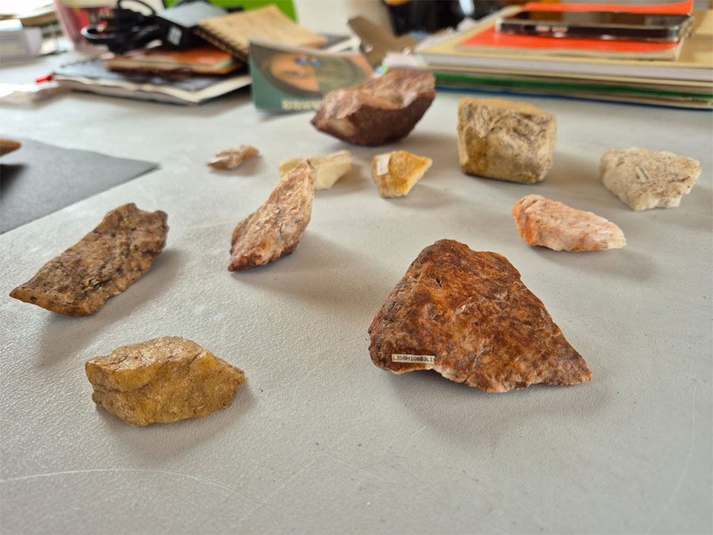 Imagen de Cuarzos hallazgos indígenas