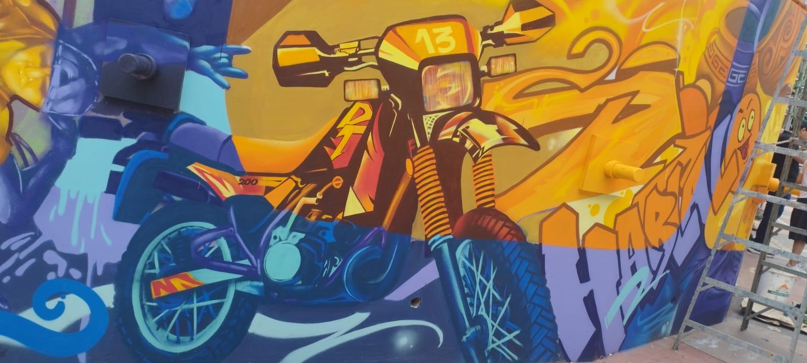 Imagen mural Somos Comuna DT