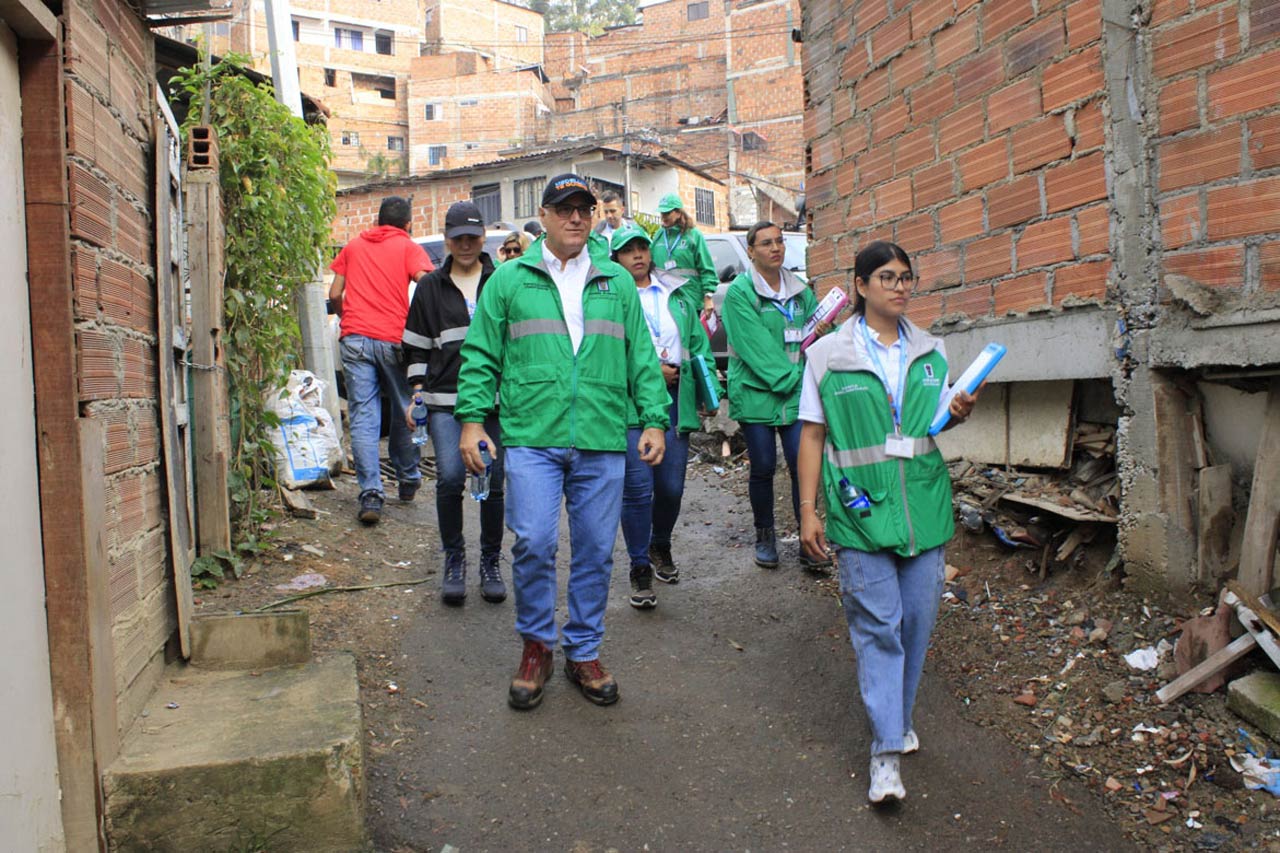 67 viviendas construidas de forma irregular en el sector Buenavista, en Belén