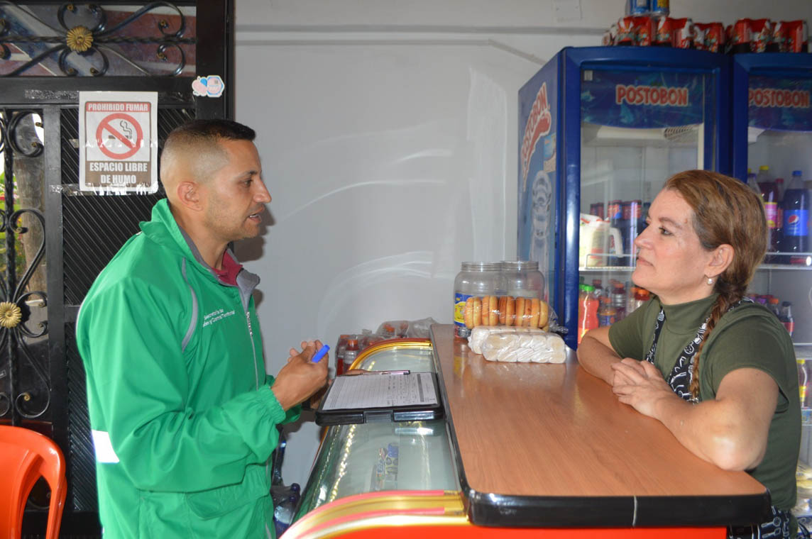 En esta temporada de lluvias, la Alcaldía llegó a San Sebastián de Palmitas y sensibilizó sobre la ocupación del territorio