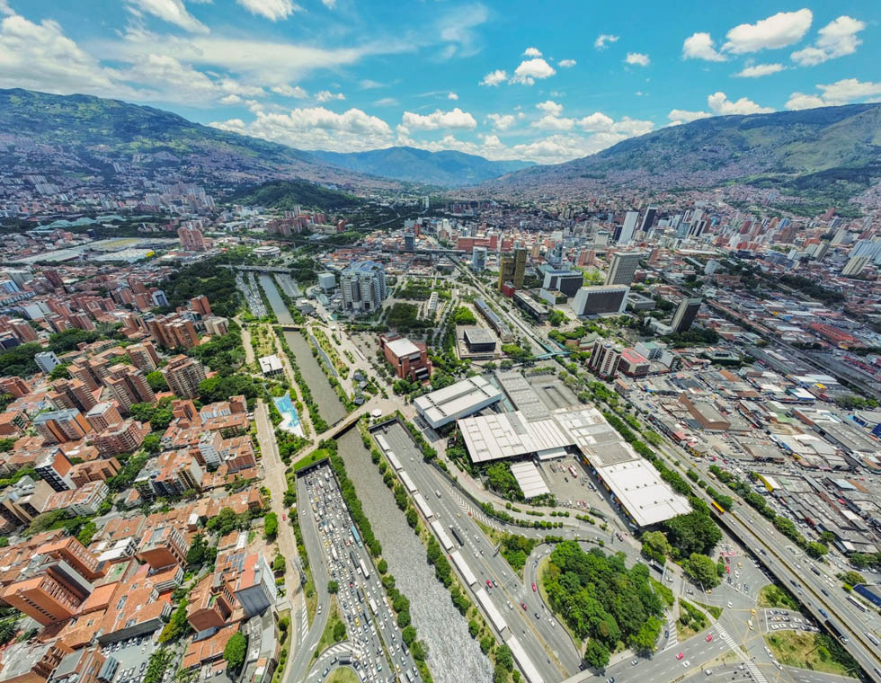 Panorámica de Medellín