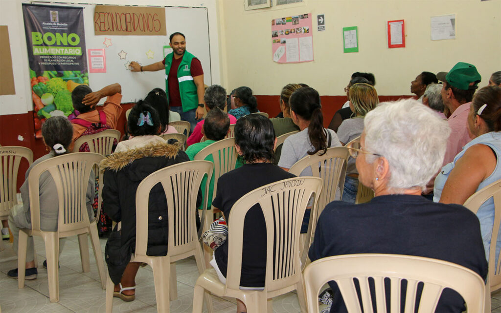 Imagen capacitación Bono Alimentario 2025