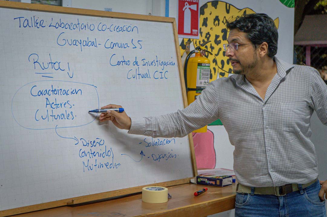 Imagen charla Cultural de Laboratorios de Co-Creación 2