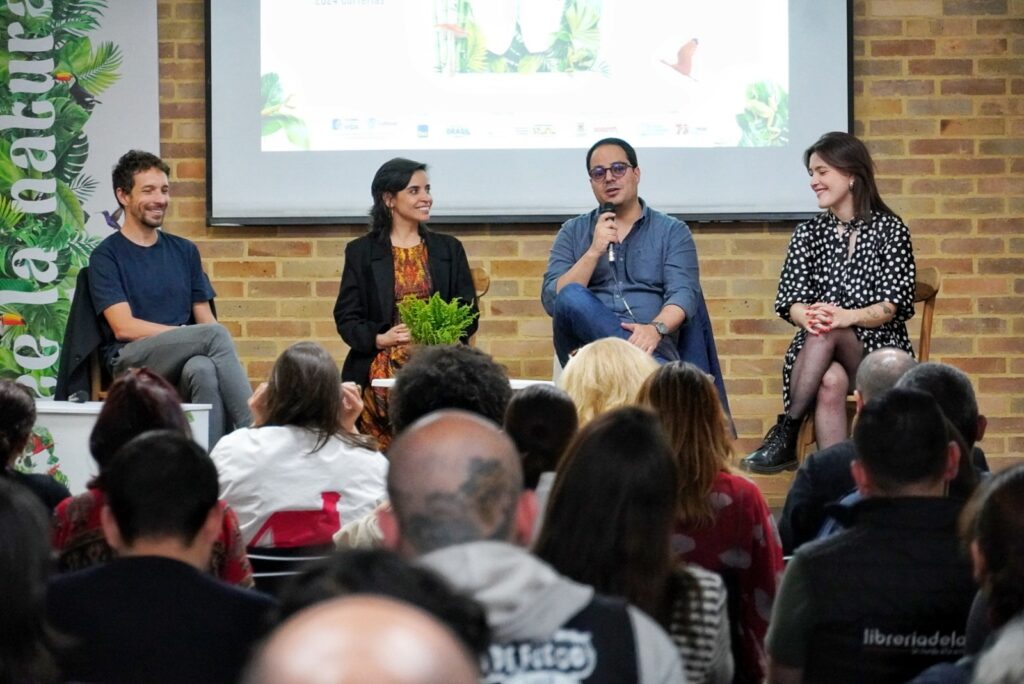 Imagen charla en filbo