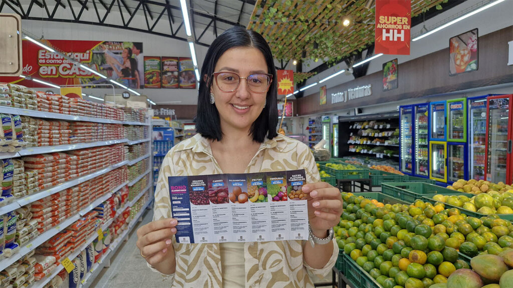 Imagen funcionaria Bono Alimentario 2025