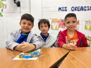 Imagen niños programa nutrir para sanar