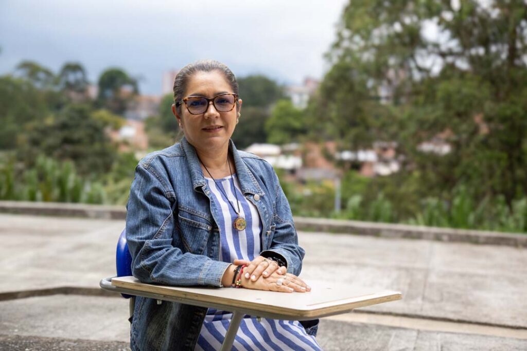 Imagen María Alejandra Restrepo profe de Sapiencia