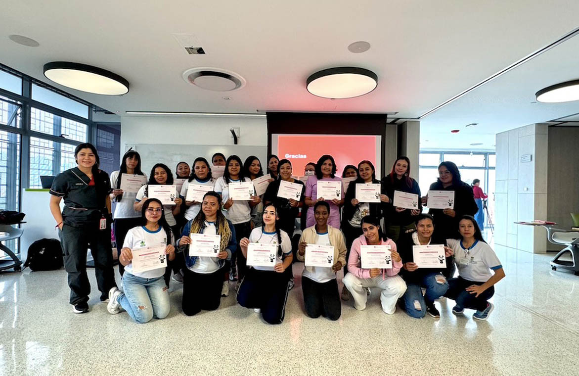 Imagen agentes educativos de Buen Comienzo certificados en reanimación cardiopulmonar