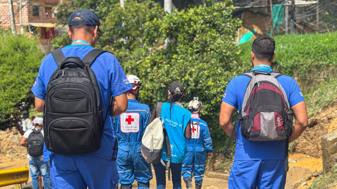 Imagen brigadas de salud en corregimiento de Altavista por emergencias de lluvias