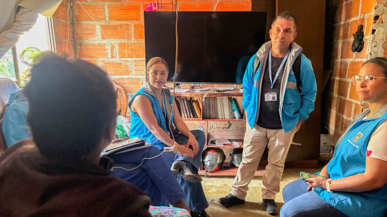 Imagen brigadas de salud en corregimiento de Altavista por emergencias de lluvias