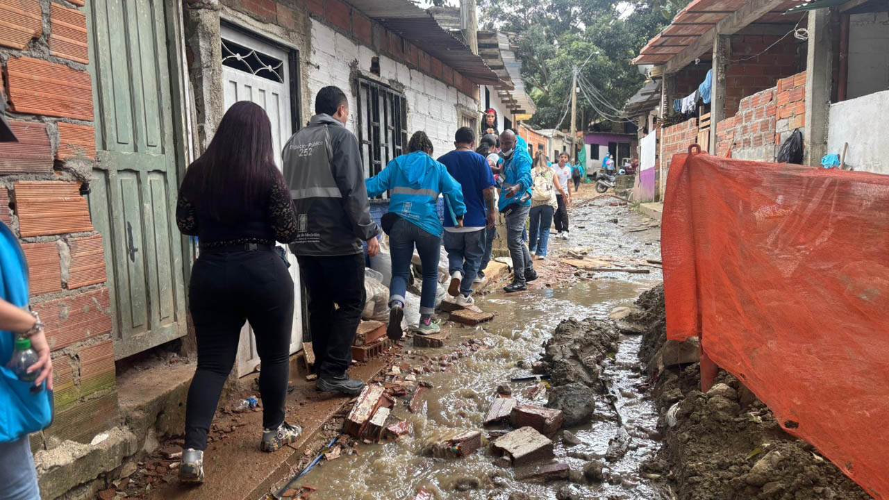 Imagen brigadas de salud en corregimiento de Altavista por emergencias de lluvias
