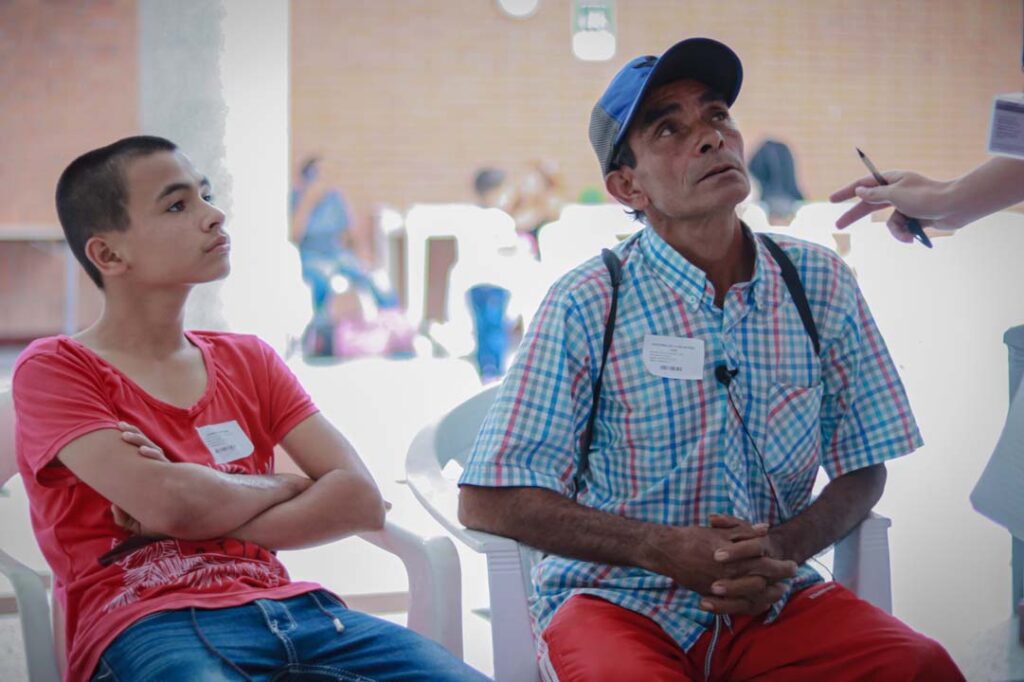 Imagen de John y su padre Hospital General