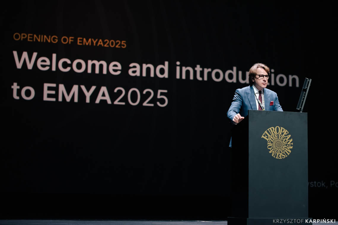 Imagen de presentación del Museo Casa de la Memoria en conferencia internacional en Polonia