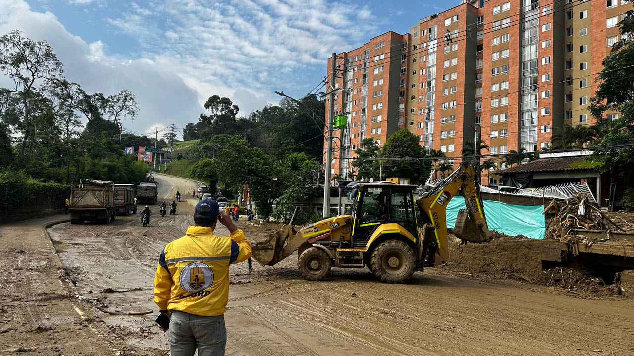 Imagen expertos del DAGRD visitan corregimiento de Altavista