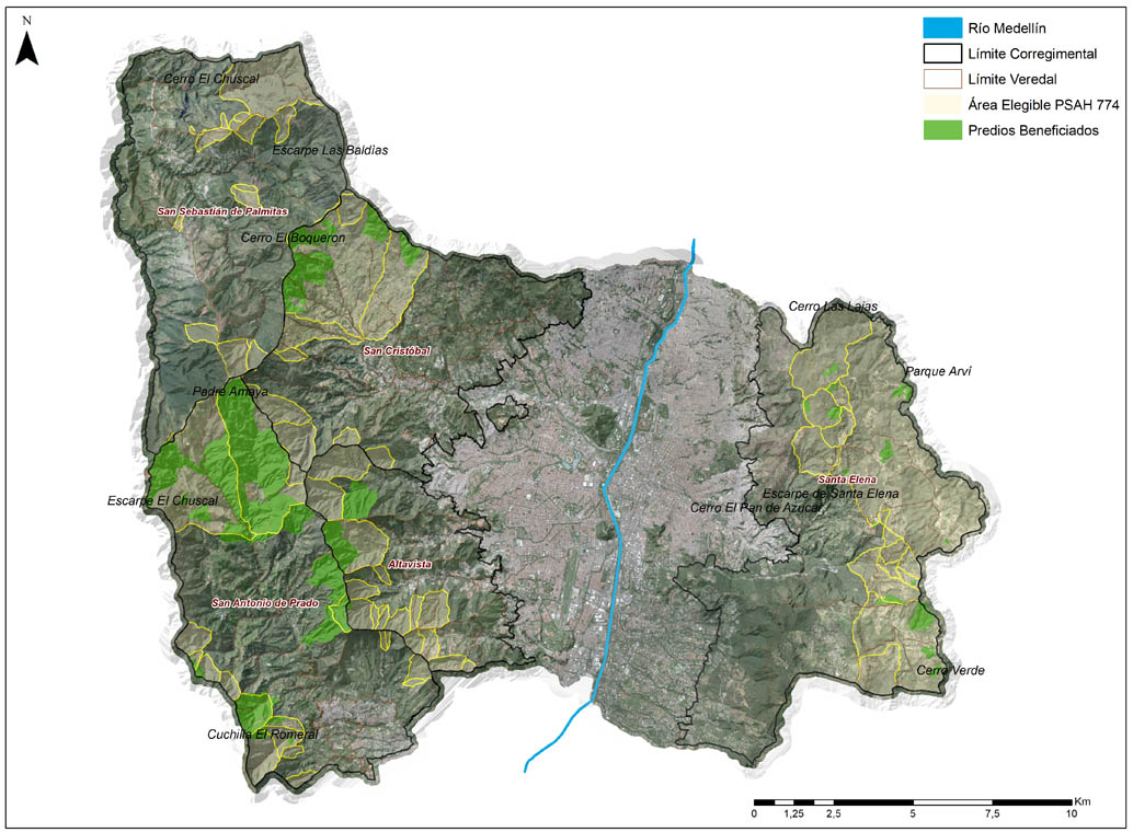 Imagen mapa de ecosistemas estratégicos rurales