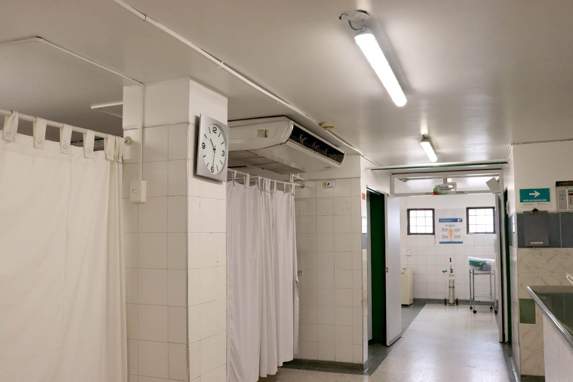 Imagen módulo de atención de la Unidad Hospitalaria San Javier